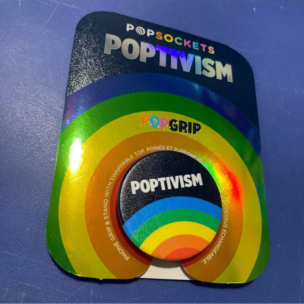 PopSockets Poptivism PopGrip Rainbow Holographic PopSocket